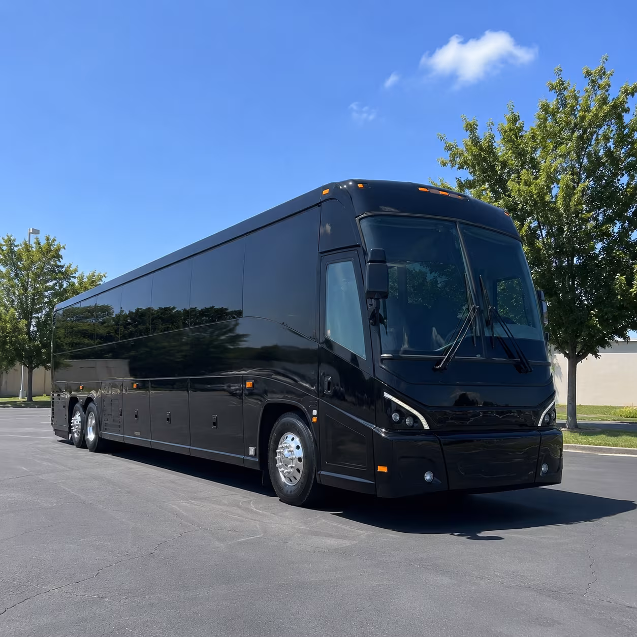 charter bus shuttles between nashua and hanscom air force base