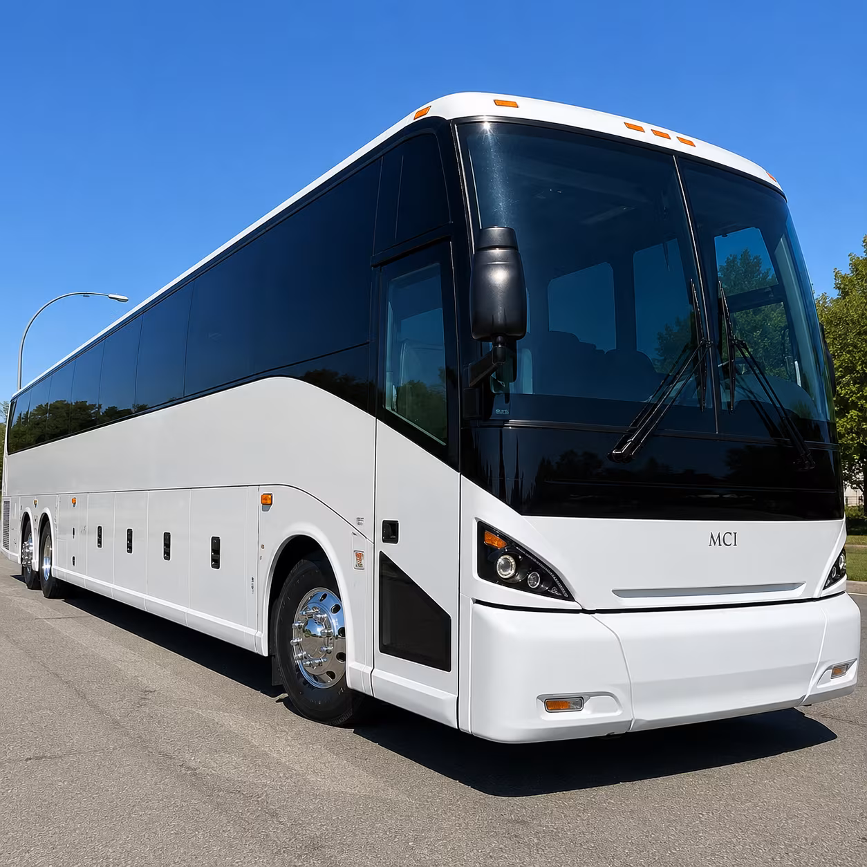 nashua charter bus rental exterior